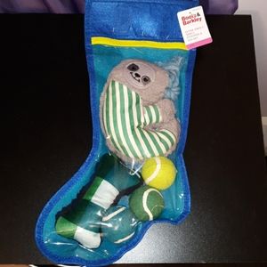 New Boots & Barkley Dog Toy Stocking Set